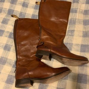 Brown “Melissa” Button Boots